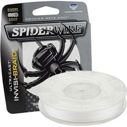 Spiderwire Hilos de Pesca Ultracast 8 Carriers Invisi-Braid 0.20 mm 110 m 125 yd Trenzado Spinning Surfcasting Carpfishing