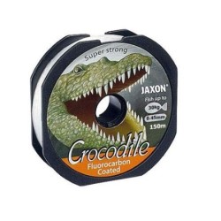 Jaxon Hilo de pesca Crocodile FLUOROCARBON revestido, 2 x 150 m, bobina monofilamento  150 m/0,16 mm/5 kg 