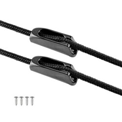 Cornamusa para Cuerda de Barco | Clam Cleat para controlar la Cuerda del Barco,Abrazadera de Cuerda de Barco Duradera, Abraza