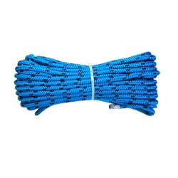 Cuerda de Polipropileno  PP  8 mm x 20 m, Azul/Azul Marino, Cuerda de amarre, Multiusos Cuerda
