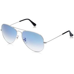 Ray Ban Aviator Gafas de Sol Silver 62 para Hombre