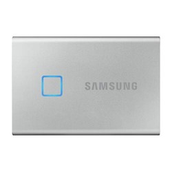 SAMSUNG Disoc ssd samsung t7 touch 1tb usb 3 2 gen 2 tipo c plata MU PC1T0S WW