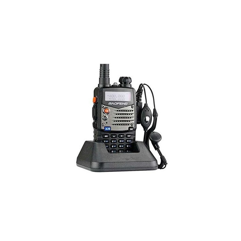 Baofeng UV-5RA - Walkie Talkie 5W FM Radio VHF con banda dual de